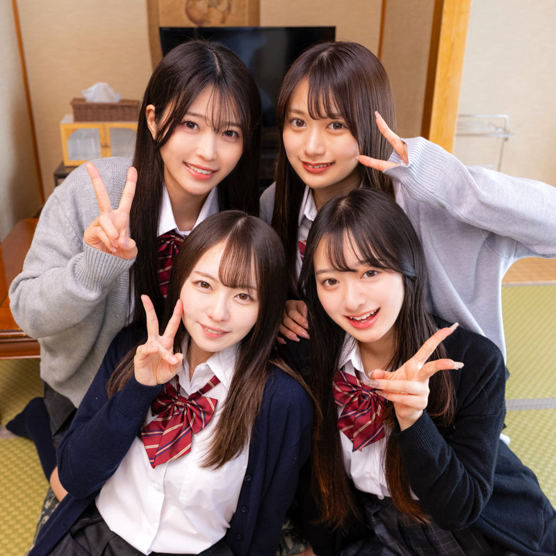 かりん&めいさ&かほ&あおい サンプル画像